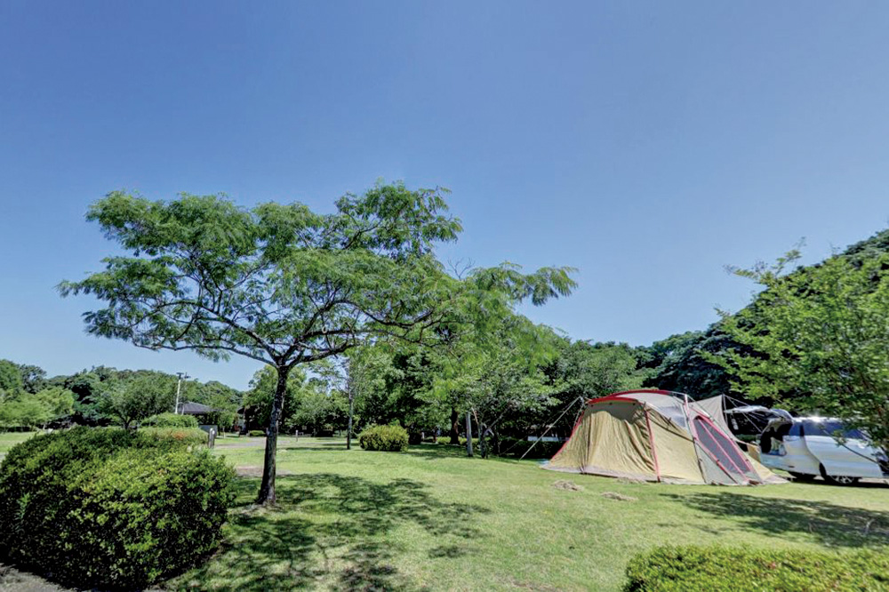 宮崎県日向市の日向サンパーク オートキャンプ場