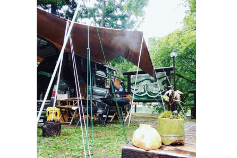 福井県大野市の和泉前坂家族旅行村 前坂キャンプ場