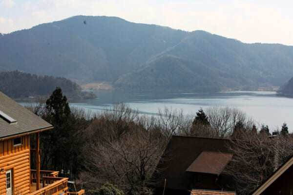 滋賀県長浜市の奥琵琶湖キャンプ場