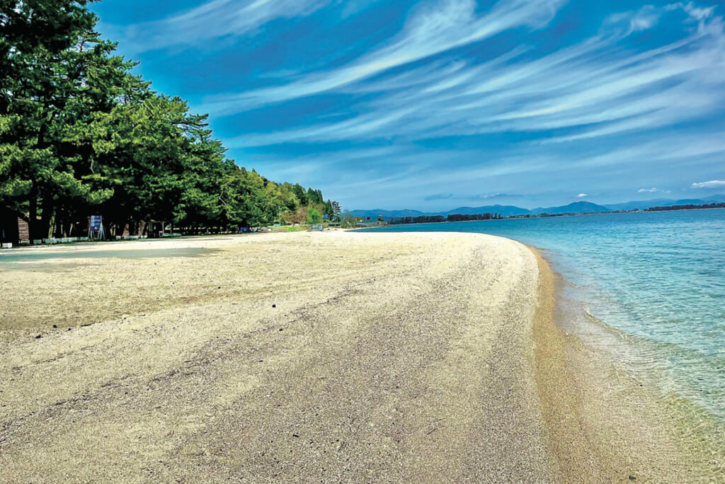 滋賀県高島市のSHIRAHIGE BEACH