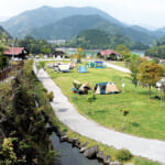 高知県安芸郡の魚梁瀬森林公園オートキャンプ場