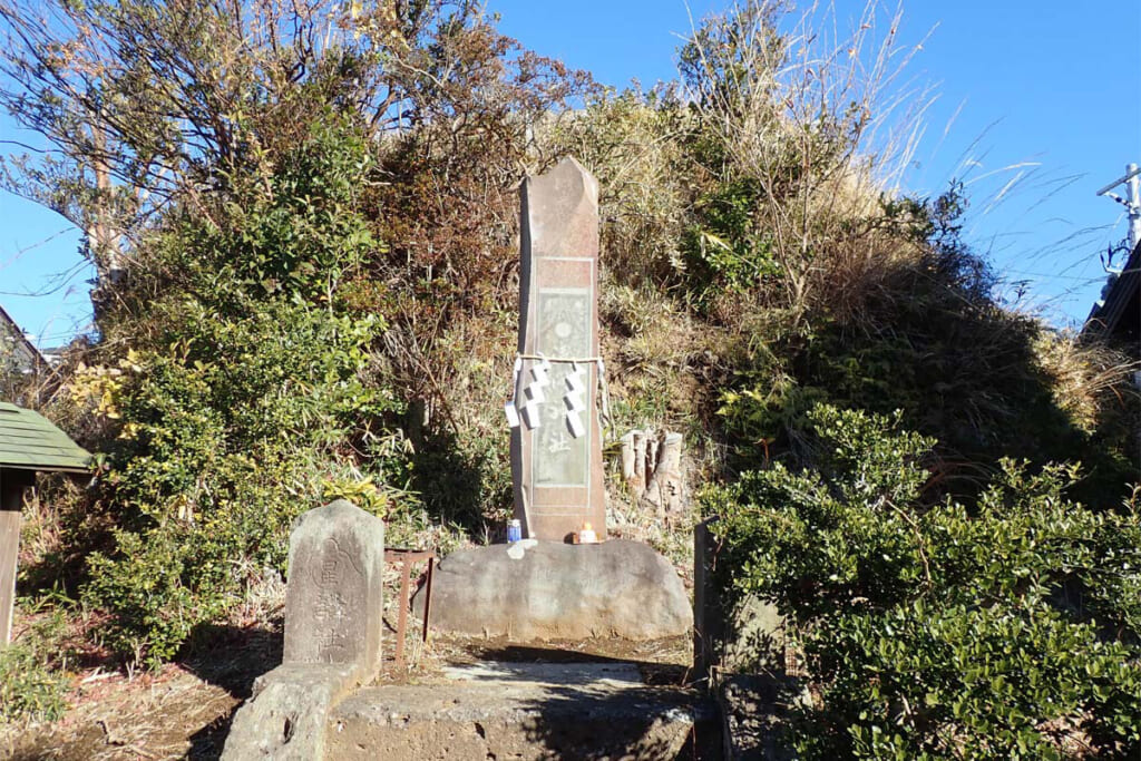 富士山神社の富士塚