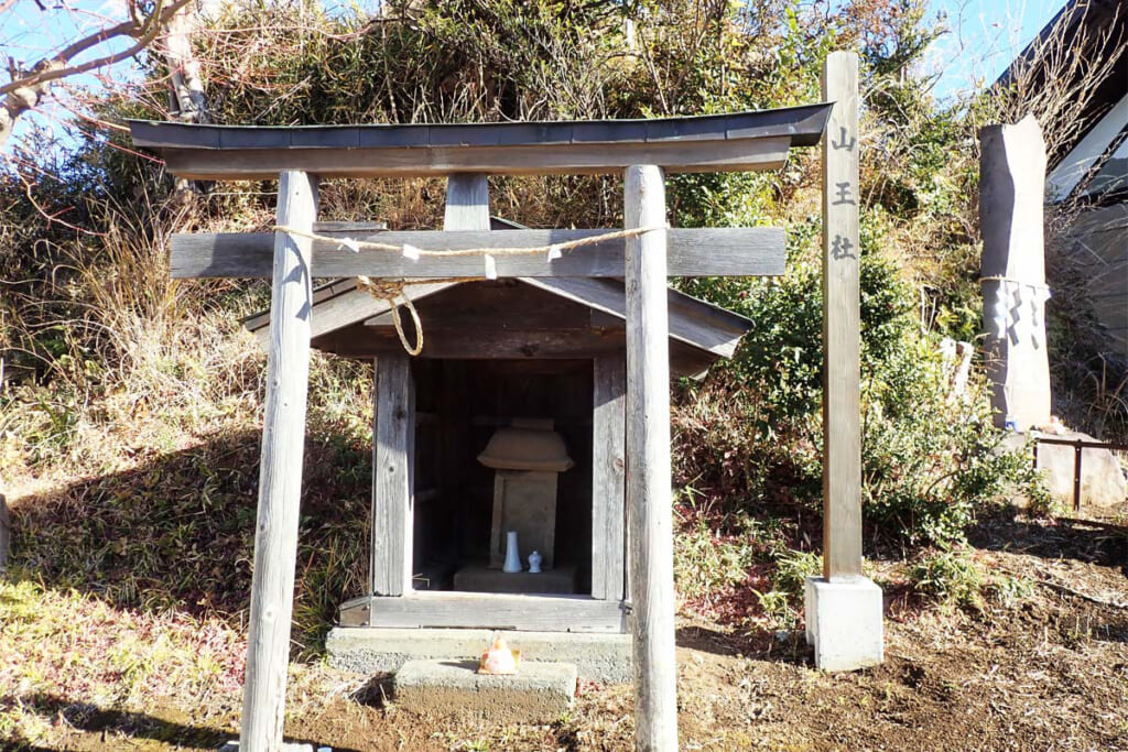 富士山神社の鳥居