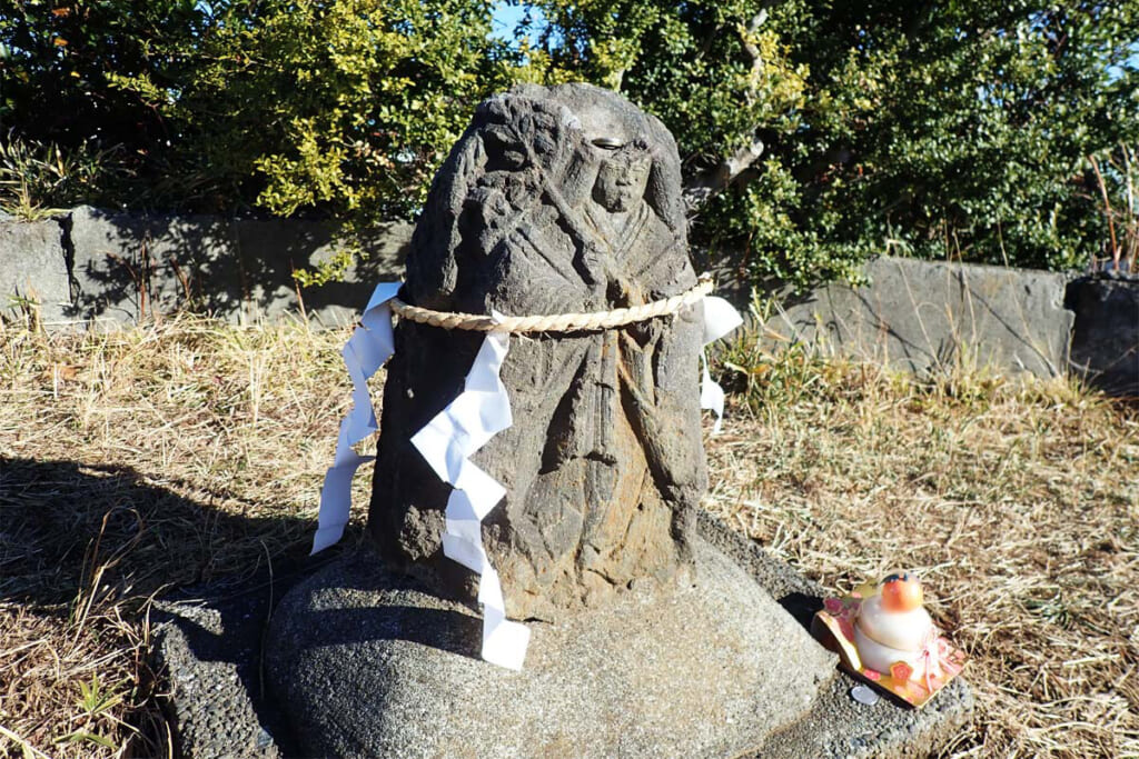 富士山神社の木花咲耶姫命像