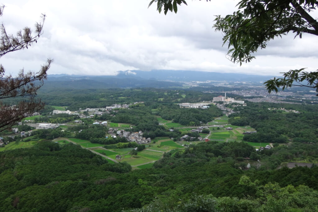 有馬富士山頂からの景色