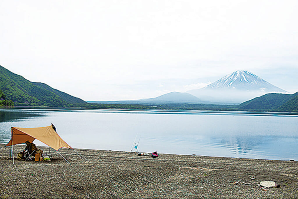 山梨県身延町の浩庵キャンプ場