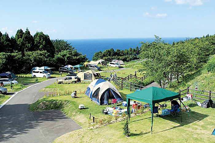 福井県福井市のガラガラ山キャンプ場