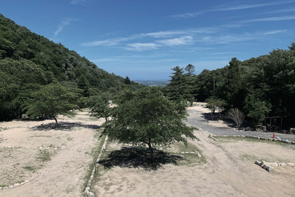 三重県菰野町の八風キャンプ場