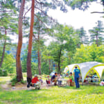 富山県南砺市の閑乗寺公園キャンプ場